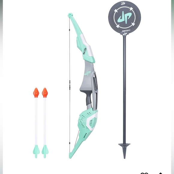 Dude Perfect Nerf Collab 4 Feet Tall Bow and Arrows in Great Ised Condition - Picture 7 of 7